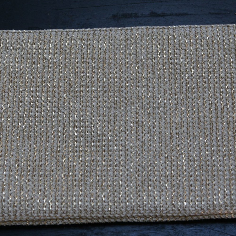Monserat de Lucca Gold Clutch